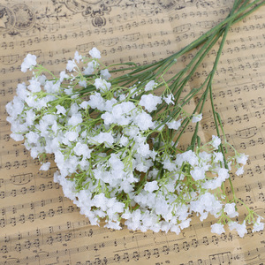 Artificial Baby's Breath Bouquets Plastic Silk <b>Flower</b> High Simulation Wedding Decoration Wholesale - Product Image 2