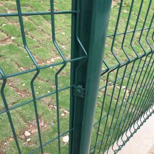 Panneau de clôture métallique en acier, revêtement poudré, pour extérieur, panneau de clôture en fil 3D, clôture en treillis soudé, fourni par l'<span class=keywords><strong>usine</strong></span> - Product Image 4