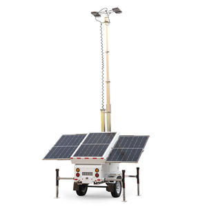 Sanovi는 야외 용 3 개의 태양 전지 패널 태양 광 타워가있는 가장 고전적인 모델을 하이 퀄리티. - Product Image 1