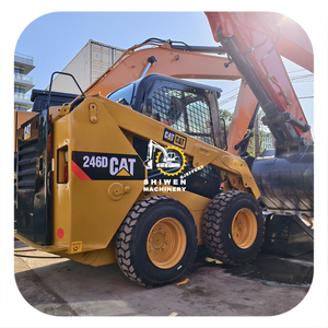 Used Caterpillar Skid Steer Loader CAT246D 236D 249D 258D 2018 Model 1 Ton Rated Load CE EPA Certified Japan Import 4x4 Motor - Product Image 1