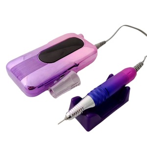 Fichiers E haute puissance 25 W 35000 tr/min de couleur dégradée gros LCD professionnel ongles <span class=keywords><strong>Dremel</strong></span> manucure électrique <span class=keywords><strong>sans</strong></span> <span class=keywords><strong>fil</strong></span> perceuse à ongles - Product Image 1