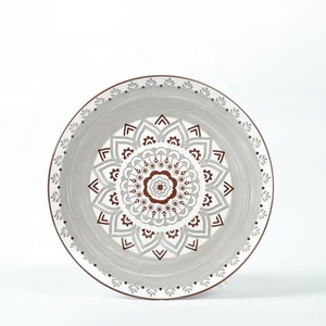 Top Ranking Supplier Wholesale logo Customized Dishes White Ceramic Dinner Plate Porcelain Dinner Plate - Product Image 6