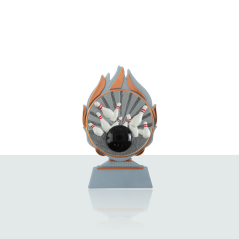 Coppa Serie Flame Bowling oro-argento-bronzo - Product Image 4