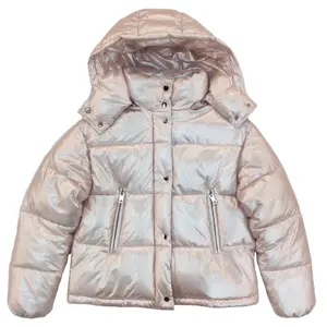 2021 new fashion Teen Girls Winter Jacket Kid windproof Girls down Jacket with removable hood girls padded coat
