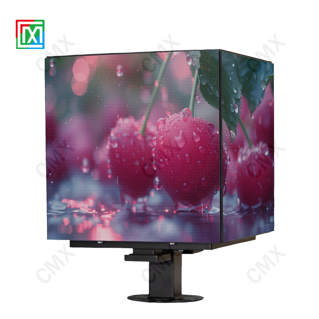 Custom Outdoor Waterproof Full Color LED Display Panel 3D Video Cube 3mm Pixels 5000-7000cd/m Brightness 3-Year Warranty