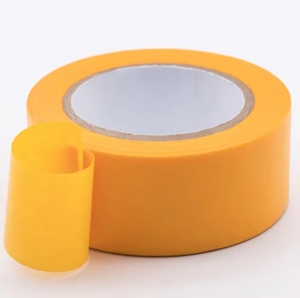 Cinta Adhesiva de Papel de Arroz Washi con Banda Dorada Impresa a Color, Rollo Jumbo para Enmascarar en Pintura, Precio de Fábrica - Product Image 4