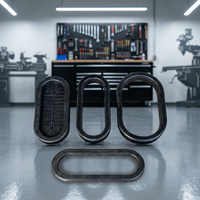 Passe-câble en caoutchouc grande taille pour plusieurs câbles, pour le passage des faisceaux de câblage principal des machines de construction, et l'étanchéité des trous de panneau