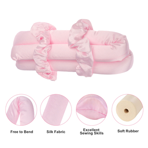 Kit de bouclage sans chaleur pour cheveux, avec masque pour les yeux, pour boucles de nuit sans dommages, en satin, pour dormir, comprenant des chouchous, toutes saisons, formel - Product Image 3