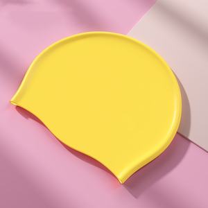 <span class=keywords><strong>Bonnet</strong></span> <span class=keywords><strong>de</strong></span> piscine en silicone imprimé avec logo personnalisé Dome College imperméable extra <span class=keywords><strong>large</strong></span> pour femmes et enfants pour les sports nautiques - Product Image 1