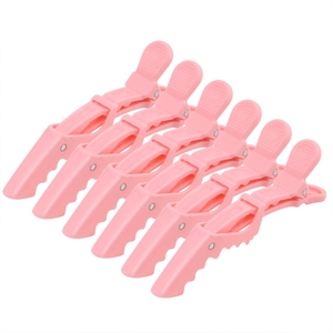 10 Kleuren Haarclips Voor Styling Snijden Haarclips Voor Vrouwen Brede Tanden Dubbel Scharnierend Ontwerp <span class=keywords><strong>Alligator</strong></span> <span class=keywords><strong>Clips</strong></span> Van Salon - Product Image 4