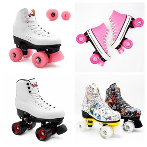 <span class=keywords><strong>Pattini</strong></span> a rotelle da esterno a due file con luci lampeggianti, nuovo stile, alta qualità, all'ingrosso - Product Image 3