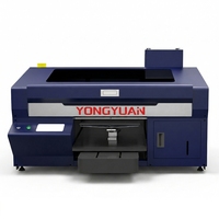 Imprimante DTG industrielle YY-G42 à double station avec deux têtes d'impression KS1680H, machine d'impression automatique pour t-shirts, sweats à capuche et vêtements en coton