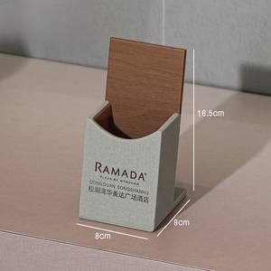 Set di accessori in pelle per 5 stelle su misura per <span class=keywords><strong>Hotel</strong></span> SPA di lusso - Product Image 6