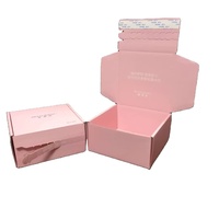 Cajas de Envío de Lujo Personalizadas con Papel Laminado Brillante para Regalos, Cajas de Embalaje con Tapa Desprendible para Ropa