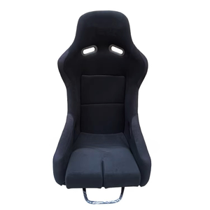 Asientos de Carreras MR Black Velvet para Coche, Asientos de Fibra de Carbono Tipo Bucket para <span class=keywords><strong>Leon</strong></span>, Asientos de Competición Senna de Alto Rendimiento - Product Image 2