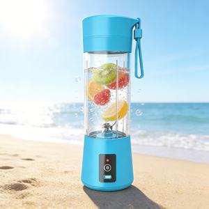 Multi-function Portable USB Blender 6-Blade Heavy Duty Baby Food Processor 1 Speed Turbo Mode Low Noise Leak Proof BPA Free - Product Image 4