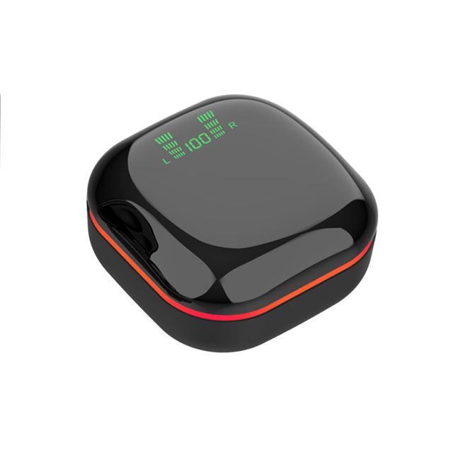 S190 Wireless Earbuds Bluetooth Headphones, Stereo Ear Buds, LED Power Display Cordless In-Ear Earphones With Microphone