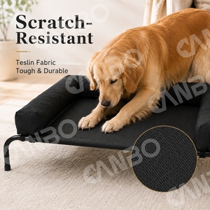 Cama Elevada y Refrescante para Perros CanboPet con Borde Reforzado, Cama de <span class=keywords><strong>Viaje</strong></span> Elevada para Perros Grandes - Product Image 6