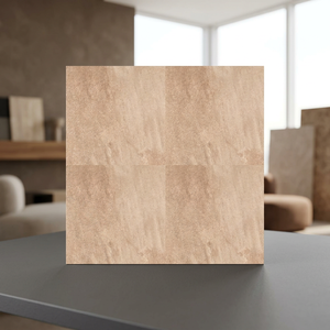 Carreaux de sol en céramique de porcelaine brillante Ydstone Calacatta Blanc 40x40cm, aspect marbre artificiel, intérieur - Product Image 3