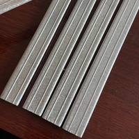 Profilé de fixation de film pour serre à forte teneur en zinc, en aluminium galvanisé, à rainure de maintien, en promotion