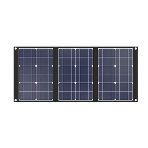 Factory Direct Price <b>Mini</b> Outdoor Portable Photovoltaic <b>Panel</b> 12v 18V 50w Foldable <b>Solar</b> <b>Panels</b> for Camping Rving Free Shipping - Product Image 1