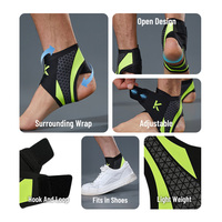 Support de cheville anti-torsion, respirant, léger, protection pour le basketball, la course à pied, unisexe