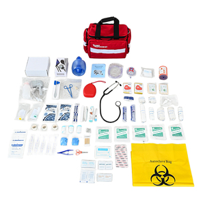 Botiquín de <span class=keywords><strong>Primeros</strong></span> <span class=keywords><strong>Auxilios</strong></span> <span class=keywords><strong>Escolar</strong></span>, Bolsa Médica de Emergencia Portátil, Kit de Rescate para Estudiantes con Accesorios Médicos Completos - Product Image 1
