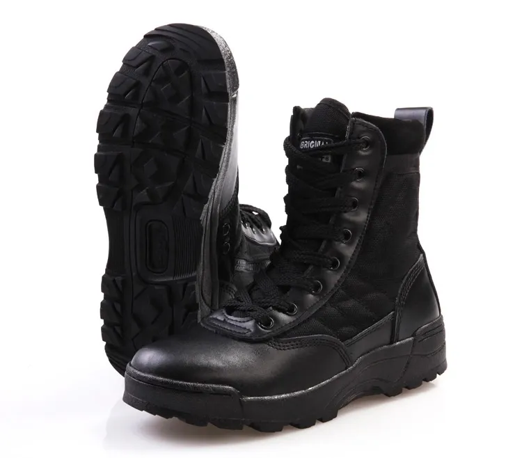 Fronter Combat Boots Tactical Black Boots