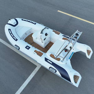 12,8ft Nieuw Model Rib 390 Stijve Romp Glasvezel Opblaasbare Visserij Roeiboot Te Koop - Product Image 6