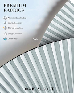 Persianas de Panal Motorizadas con Control Inteligente, Diseño Popular <span class=keywords><strong>en</strong></span> Venta, para Ventanas - Product Image 5