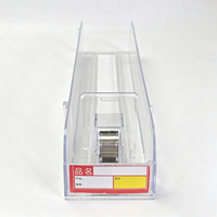 Prêt à expédier : Poussoir automatique transparent en plastique écologique pour présentoirs de cigarettes en supermarché