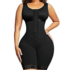 <span class=keywords><strong>Faja</strong></span> Moldeadora de Cuerpo Completo para Mujer, Postoperatoria, con Salida Frontal Ajustable y Control Firme, Moldeadores Personalizados - Product Image 3