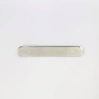 Thermomètre en métal aluminium personnalisé, adapté à l'intérieur et à l'extérieur