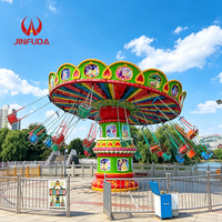 Chaise volante rotative de luxe pour parc panoramique, équipement d'amusement pour enfants de taille moyenne, fabricant indépendant d'élévateurs, extérieur