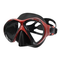 Nouvel arrivage Système de respiration personnalisé amélioré Plongée en apnée Chasse sous-marine Haleine libre Masque de plongée Demi-visage Masque de plongée avec tuba