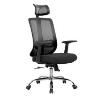 Chaise de bureau moderne pivotante en tissu pliable avec dossier confortable, pour la maison, le bureau, les jeux électroniques, inclinable, réglable en hauteur, en maille