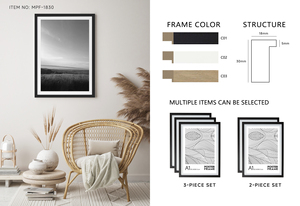 Cadre d'affiche simple HOMCO avec couverture avant polie Décoration intérieure de grande taille comprenant un cadre d'affiche A3 A4 50x70 - Product Image 6