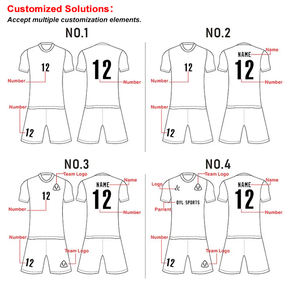 Uniforme de Futebol Infantil FC Thai de Qualidade Atacado 2526 Camisa de Futebol Barata para Meninos - Product Image 4