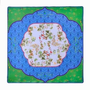Wholesale Custom Printed Eco-friendly Waterproof Mahjong <b>Tablecloths</b> Non-slip Neoprene Rubber <b>square</b> Game Mats for Indoor Use - Product Image 1