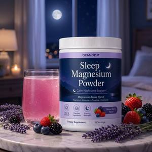 Suplemento de Glicinato de <span class=keywords><strong>Magnesio</strong></span> de Marca Personalizada para <span class=keywords><strong>el</strong></span> Alivio Diario del Estrés y <span class=keywords><strong>el</strong></span> Bienestar Nocturno OEM - Product Image 2