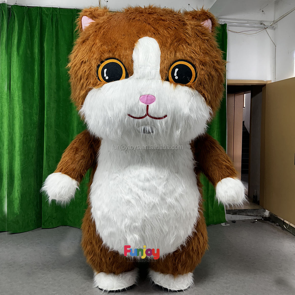 Inflatable Cat Costume Cute Cartoon Style for Adults
