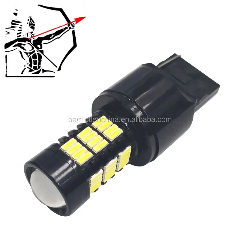 T20 1157 1156 54 Smd 4014 Chip Canbus Ba 15S P 21W Achteruitrijlicht 12V 24V Richtingaanwijzer Led Gloeilamp Voor Universele Auto