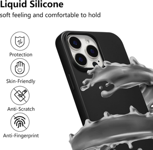 Sangle de téléphone portable, bandoulière réglable, cordon de <span class=keywords><strong>cou</strong></span>, épaule, en silicone liquide souple, étanche, antichoc, protection pour - Product Image 2