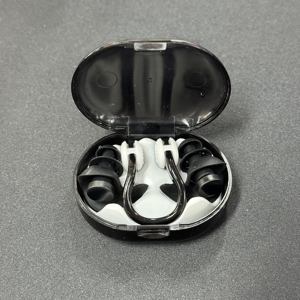 Nouveaux bouchons d'oreille <span class=keywords><strong>de</strong></span> couleur Mutil <span class=keywords><strong>de</strong></span> haute qualité bouchons d'oreille étanches et pince-nez <span class=keywords><strong>de</strong></span> luxe <span class=keywords><strong>pour</strong></span> adultes et jeunes Combo avec étui en PP dort <span class=keywords><strong>pour</strong></span> nager - Product Image 5