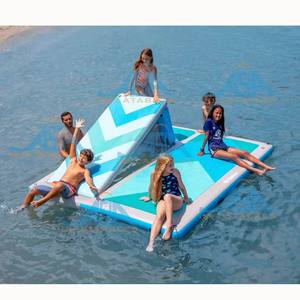 Plateforme flottante gonflable Drop Stitch, piscine flottante gonflable <span class=keywords><strong>sur</strong></span> mer - Product Image 2