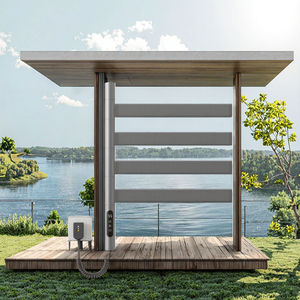 Sèche-serviettes électrique en acier inoxydable, chauffe-serviettes mural, sèche-serviettes double de luxe avec séchoir pour salle de bain SPA - Product Image 3