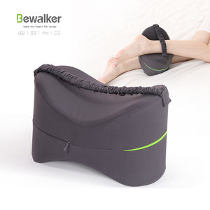 Yan uyuyanlar için özelleştirilebilir kontur ortopedik diz bacak yastık bellek köpük örme tasarım OEKO-TEX sertifikalı dalga şekli - Product Image 1