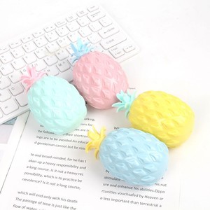CHENXI Pineapple Stress <b>Balls</b> Fruit Fidget Toys Stress Relief <b>Squeeze</b> Stretch 4.5x8cm 64g - Product Image 6