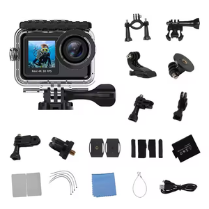 Prix de gros <span class=keywords><strong>HDKing</strong></span> Dual Screen Body Waterproof 7M Wifi EIS Real 4K 60fps 170 Degree 20M Action Camera - Product Image 2