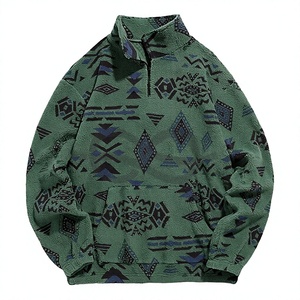Wholesale Blanks Warm 1/4 Zip up Pullover Fleece Hoodie Sherpa Lined <b>Thermal</b> <b>Jacket</b> Thick Hooded <b>Jacket</b> Winter Outerwear - Product Image 1